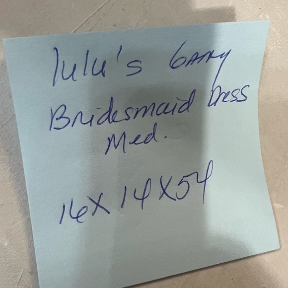 NWT Lulus Feel the Romance Grey Off-the-Shoulder Maxi Dress Size M Bridesmaid - Picture 9 of 9